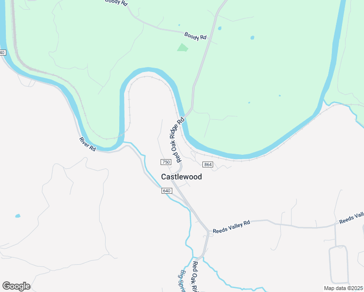 map of restaurants, bars, coffee shops, grocery stores, and more near 49 Winchester Street in Castlewood
