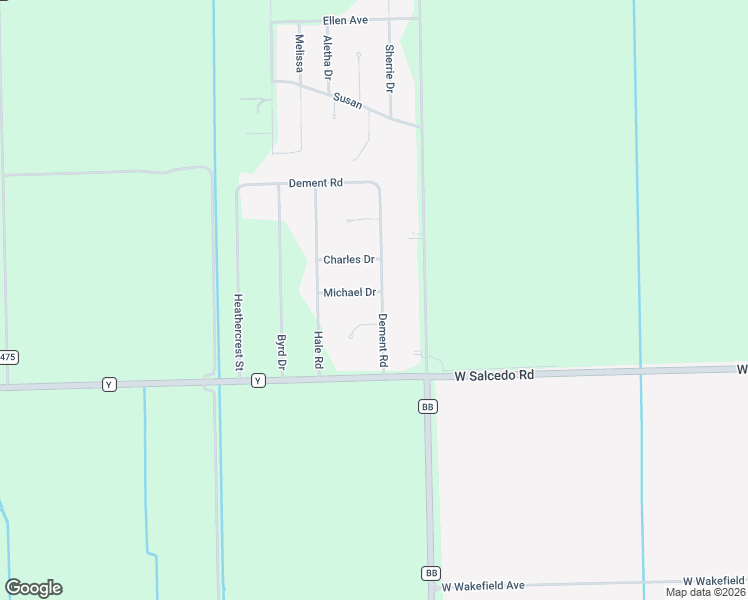 map of restaurants, bars, coffee shops, grocery stores, and more near 1 Michael Drive in Sikeston