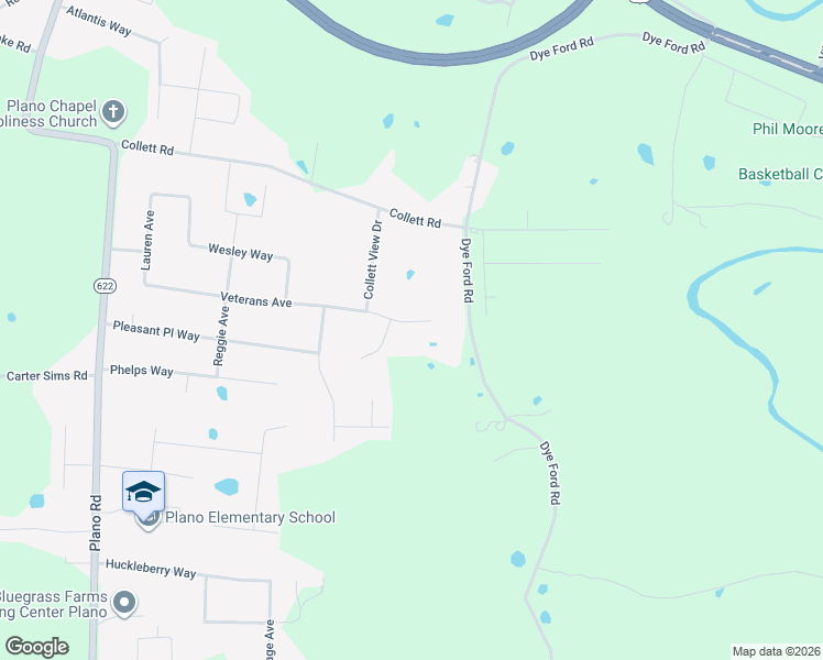 map of restaurants, bars, coffee shops, grocery stores, and more near 101 Colin Powell Court in Bowling Green