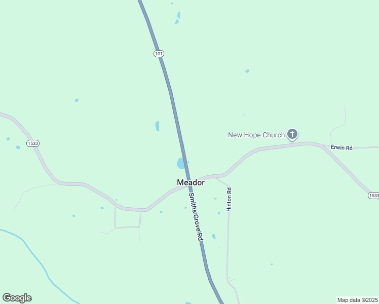 map of restaurants, bars, coffee shops, grocery stores, and more near 2591 Meador Port Oliver Road in Scottsville