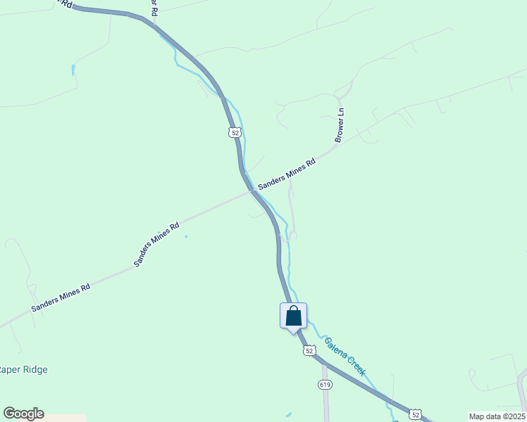 map of restaurants, bars, coffee shops, grocery stores, and more near 2725-2743 Fort Chiswell Road in Max Meadows