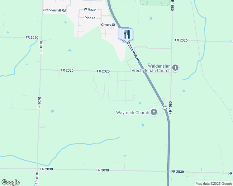 map of restaurants, bars, coffee shops, grocery stores, and more near 1201 Aaron Avenue in Monett