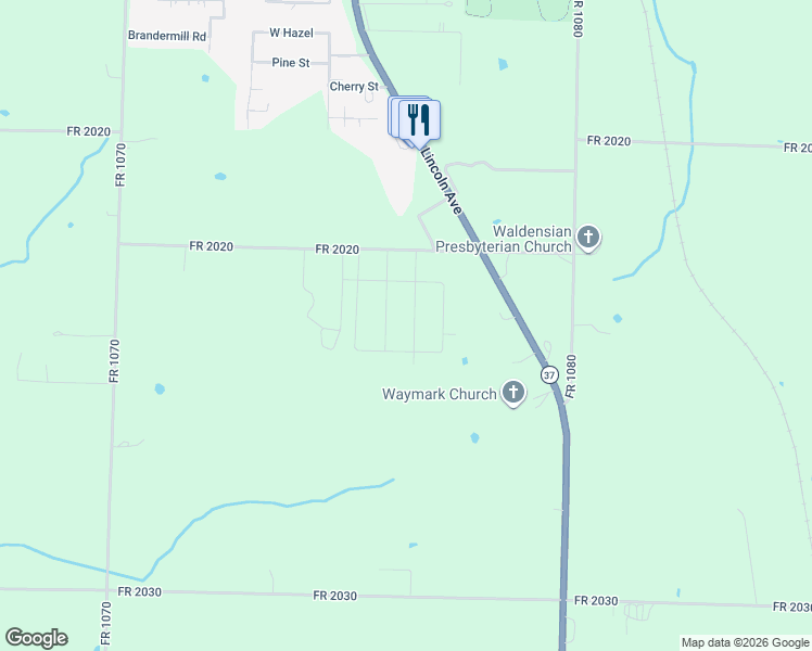map of restaurants, bars, coffee shops, grocery stores, and more near 1105 Aaron Avenue in Monett