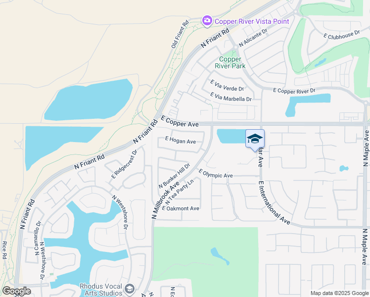 map of restaurants, bars, coffee shops, grocery stores, and more near 1126 East Royal Dornoch Avenue in Fresno