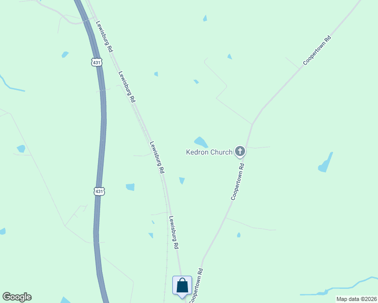 map of restaurants, bars, coffee shops, grocery stores, and more near 3980 Lewisburg Road in Russellville