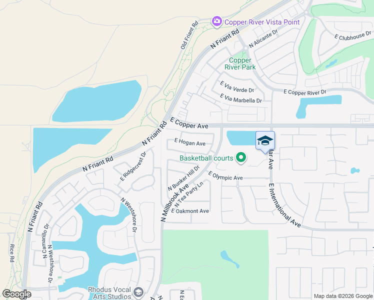 map of restaurants, bars, coffee shops, grocery stores, and more near 1126 East Royal Dornoch Avenue in Fresno
