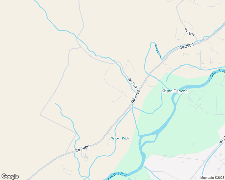 map of restaurants, bars, coffee shops, grocery stores, and more near 64 Road 2635 in Aztec