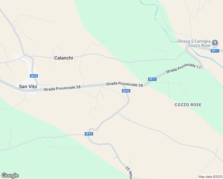 map of restaurants, bars, coffee shops, grocery stores, and more near 1 Via Vasila in Libero consorzio comunale di Ragusa