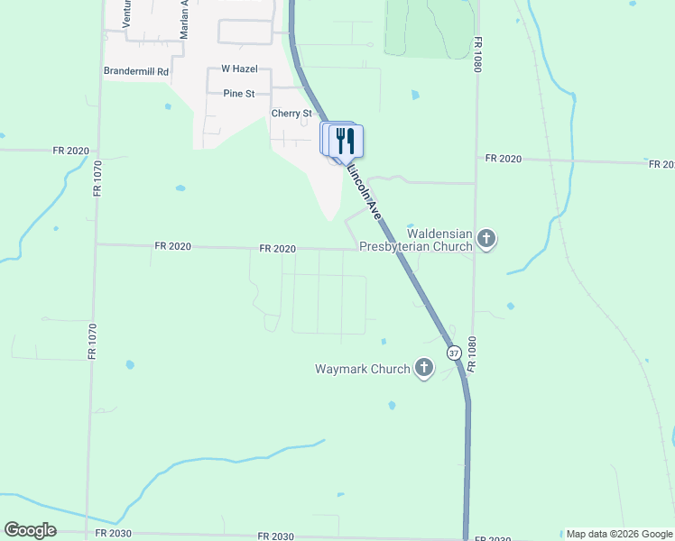 map of restaurants, bars, coffee shops, grocery stores, and more near 1008 Aaron Avenue in Monett