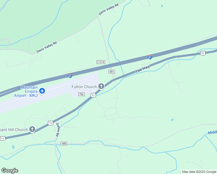 map of restaurants, bars, coffee shops, grocery stores, and more near 8320 Lee Highway in Rural Retreat