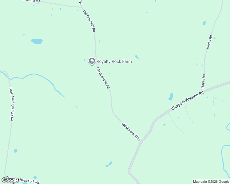 map of restaurants, bars, coffee shops, grocery stores, and more near 6301-7473 Old Greenhill Road in Bowling Green