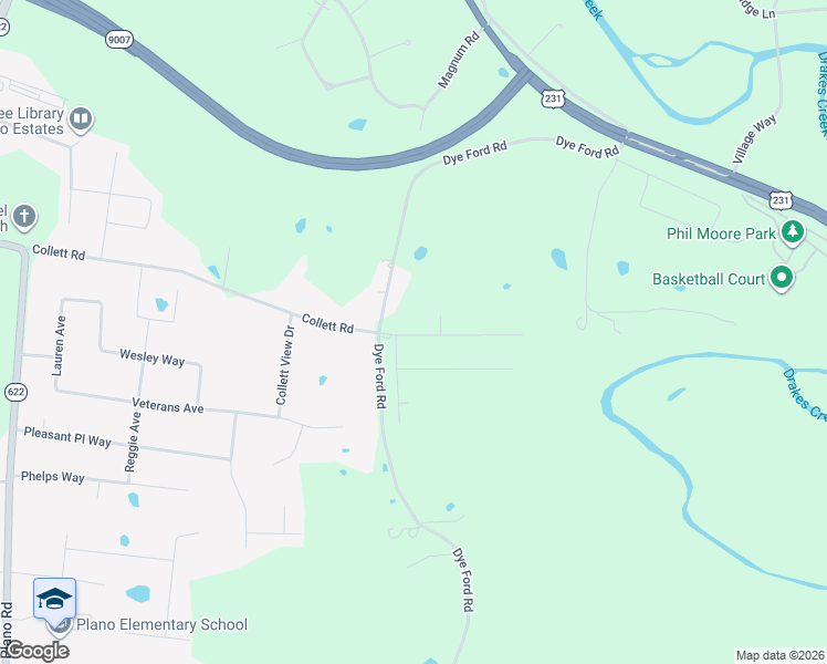map of restaurants, bars, coffee shops, grocery stores, and more near 346-798 Dye Ford Road in Alvaton