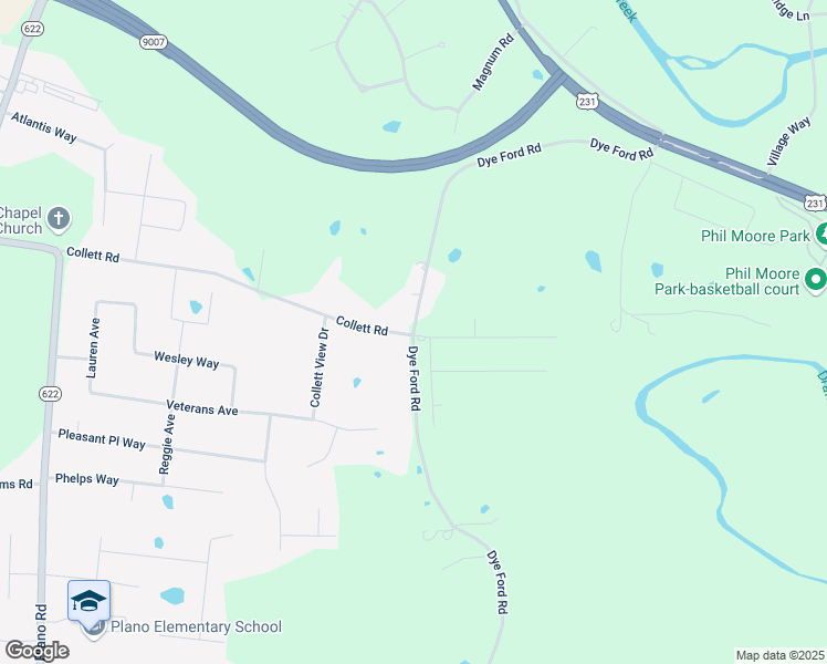 map of restaurants, bars, coffee shops, grocery stores, and more near 798 Dye Ford Rd in Alvaton