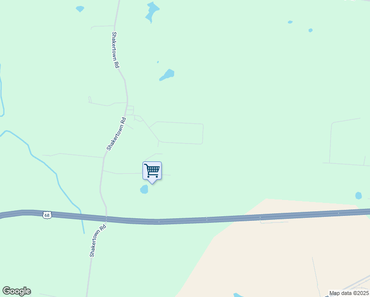 map of restaurants, bars, coffee shops, grocery stores, and more near Shaker Ridge Lane in Logan