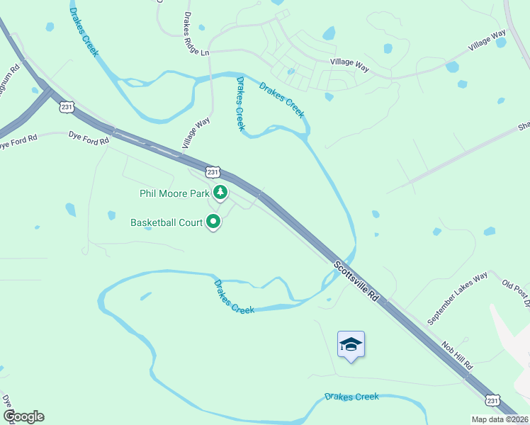 map of restaurants, bars, coffee shops, grocery stores, and more near 7101 Scottsville Road in Alvaton