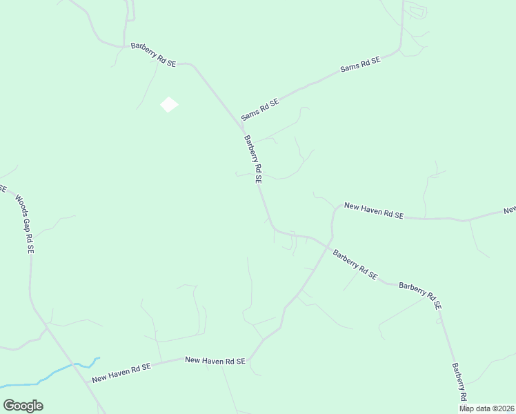 map of restaurants, bars, coffee shops, grocery stores, and more near 1047 Barberry Road Southeast in Floyd