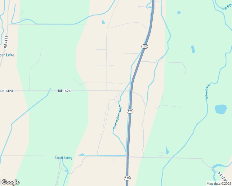 map of restaurants, bars, coffee shops, grocery stores, and more near 7 Road 1424 in La Plata