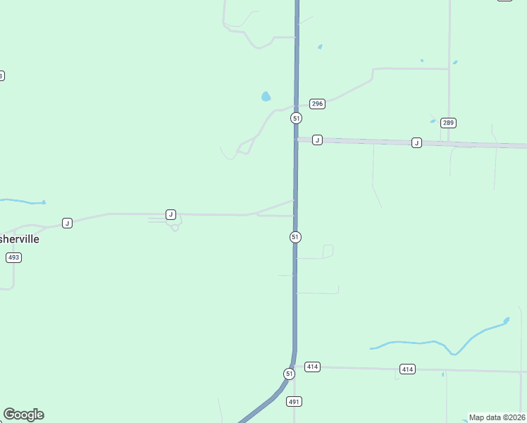 map of restaurants, bars, coffee shops, grocery stores, and more near 5841 State Highway J in Puxico