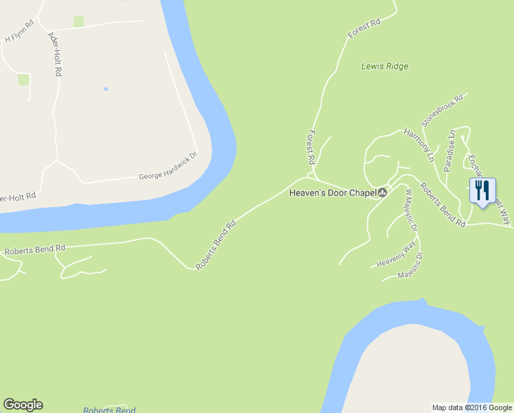 map of restaurants, bars, coffee shops, grocery stores, and more near Roberts Bend Road in Burnside