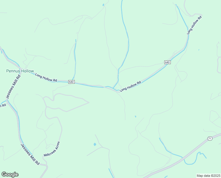 map of restaurants, bars, coffee shops, grocery stores, and more near County Road 640 in Cleveland