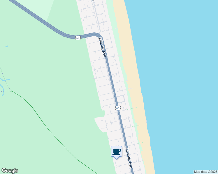 map of restaurants, bars, coffee shops, grocery stores, and more near 7610 Atlantic Avenue in Virginia Beach