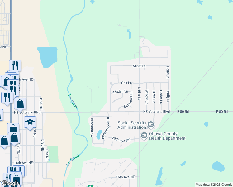 map of restaurants, bars, coffee shops, grocery stores, and more near 1311 Maple Drive in Miami