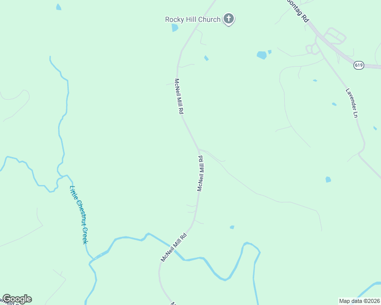 map of restaurants, bars, coffee shops, grocery stores, and more near 5033 McNeil Mill Road in Rocky Mount