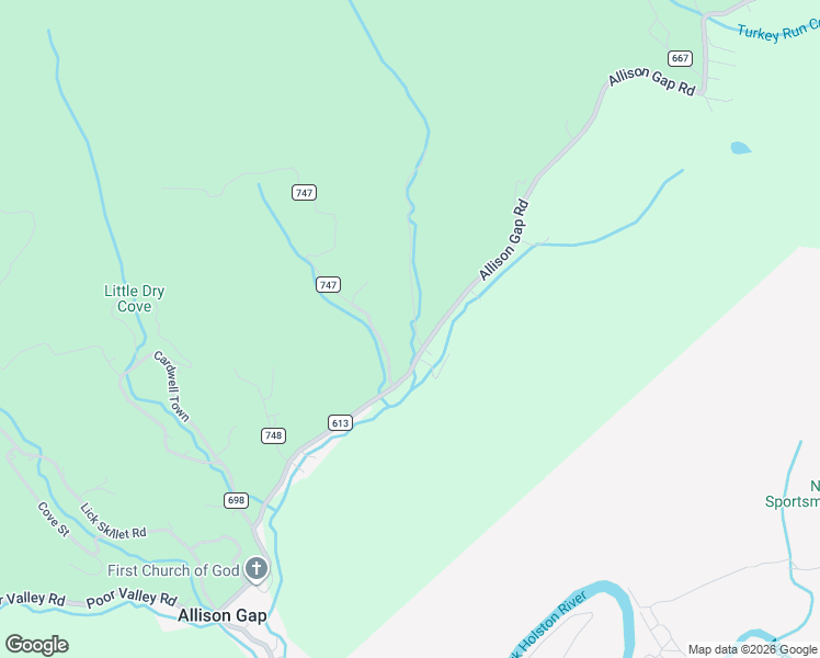 map of restaurants, bars, coffee shops, grocery stores, and more near 112 Falling Rock Road in Saltville