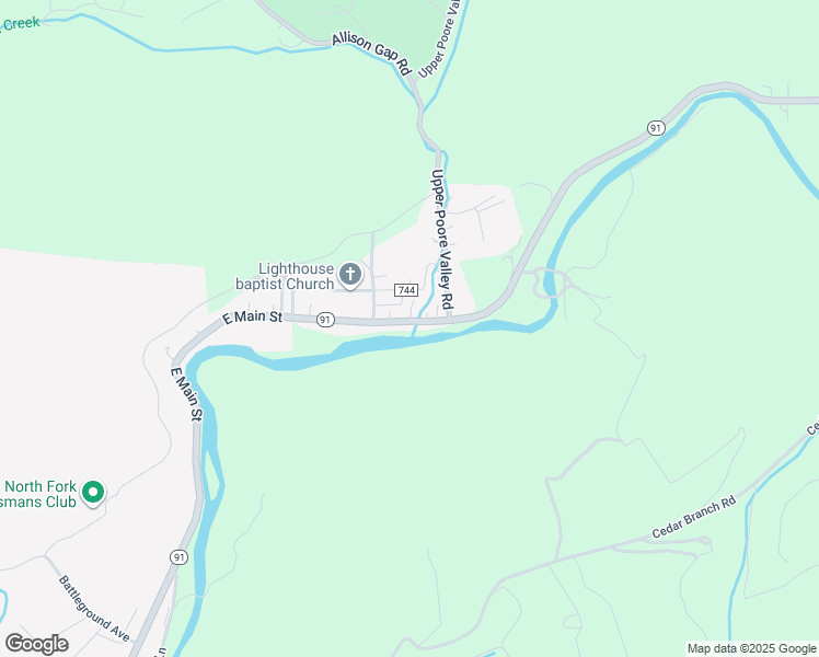 map of restaurants, bars, coffee shops, grocery stores, and more near 1694 Saltville Highway in Saltville