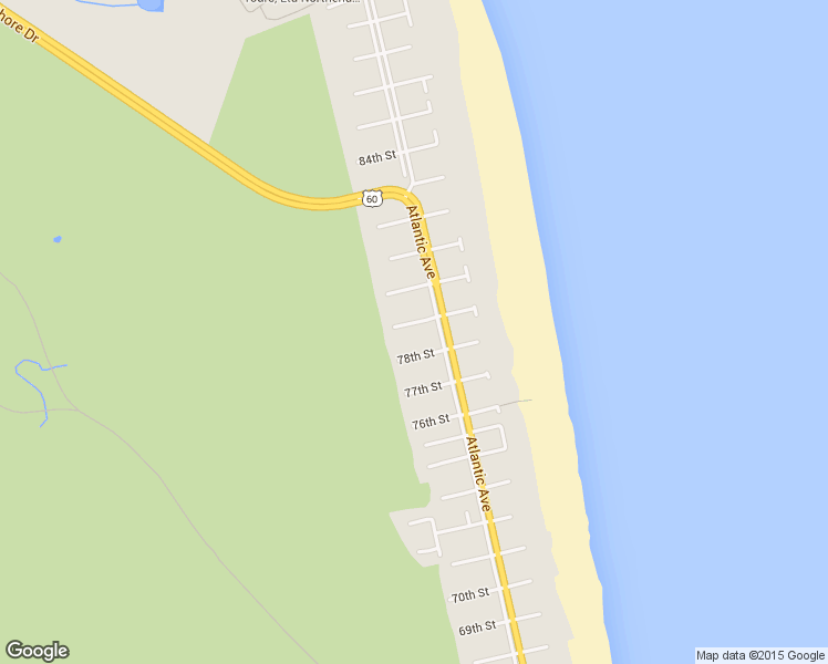 map of restaurants, bars, coffee shops, grocery stores, and more near 207 78th Street in Virginia Beach