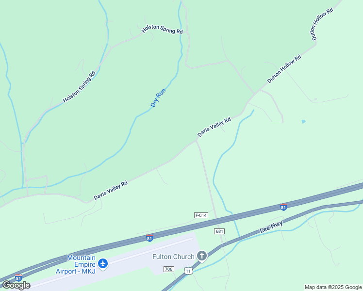 map of restaurants, bars, coffee shops, grocery stores, and more near 1663 Davis Valley Road in Rural Retreat