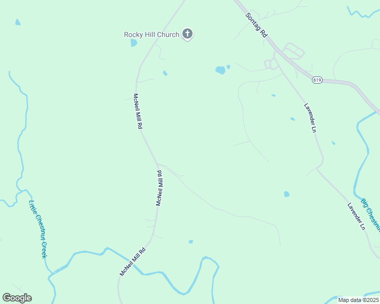 map of restaurants, bars, coffee shops, grocery stores, and more near 5150 McNeil Mill Road in Rocky Mount
