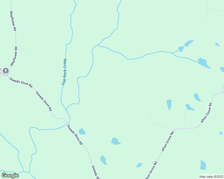map of restaurants, bars, coffee shops, grocery stores, and more near 1281 Afton Grove Road in Kenbridge