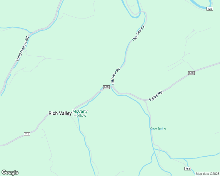 map of restaurants, bars, coffee shops, grocery stores, and more near 4008 Valley Road in Saltville