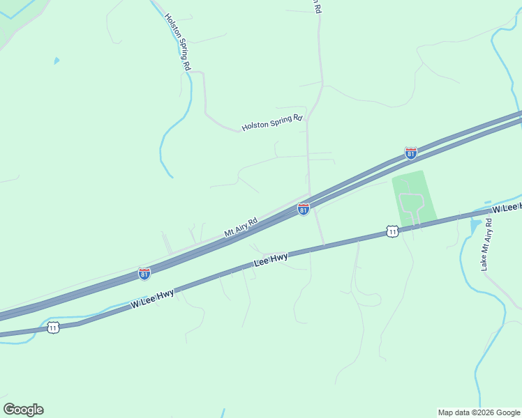 map of restaurants, bars, coffee shops, grocery stores, and more near 194 Mount Airy Road in Rural Retreat
