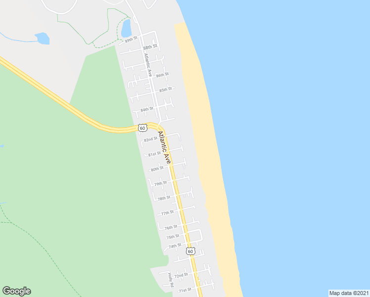 map of restaurants, bars, coffee shops, grocery stores, and more near 8010 Ocean Front Avenue in Virginia Beach