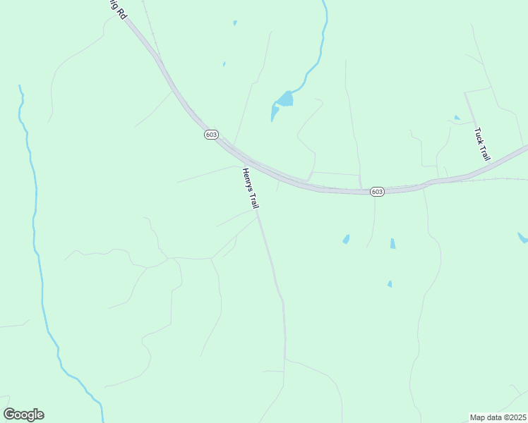 map of restaurants, bars, coffee shops, grocery stores, and more near Henrys Trail in Halifax County