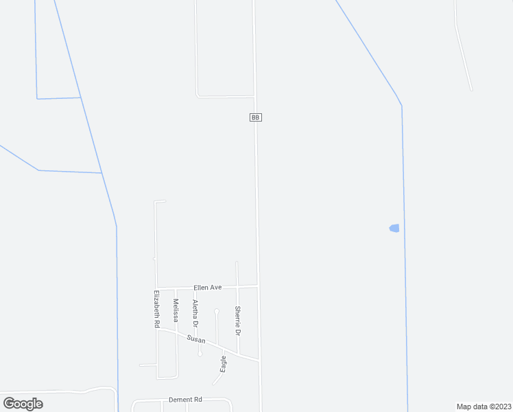 map of restaurants, bars, coffee shops, grocery stores, and more near 3703 State Highway BB in Sikeston