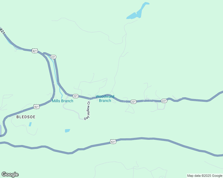 map of restaurants, bars, coffee shops, grocery stores, and more near 657 State Highway 221 in Harlan County
