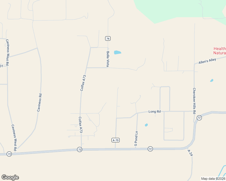 map of restaurants, bars, coffee shops, grocery stores, and more near 49 County Road A-70 in Raton