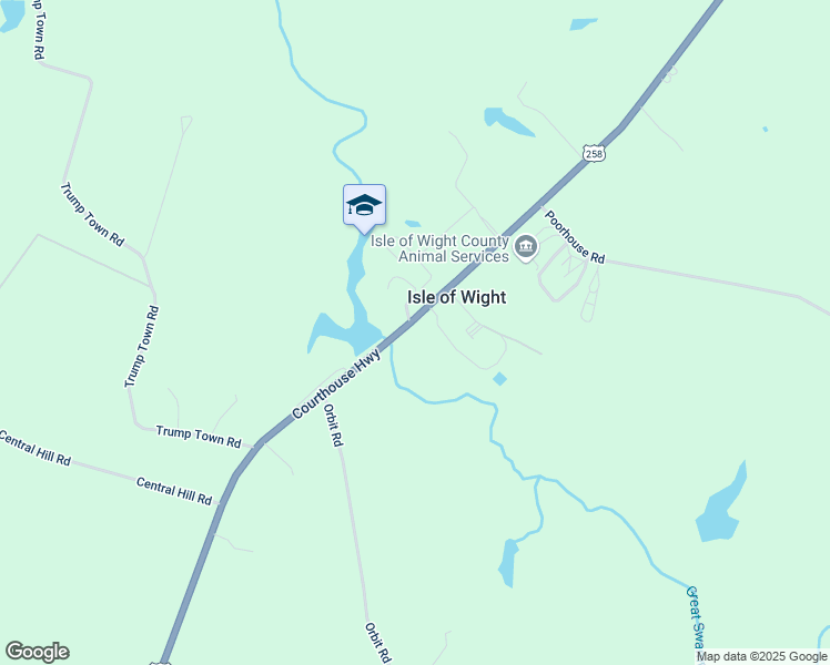 map of restaurants, bars, coffee shops, grocery stores, and more near 17167 Courthouse Highway in Windsor