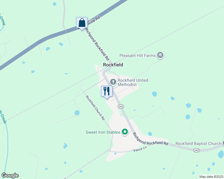 map of restaurants, bars, coffee shops, grocery stores, and more near Kentucky 242 in Browning