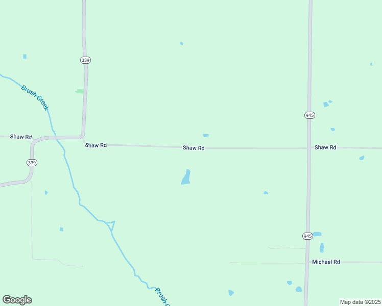 map of restaurants, bars, coffee shops, grocery stores, and more near 3233 Shaw Road in Melber