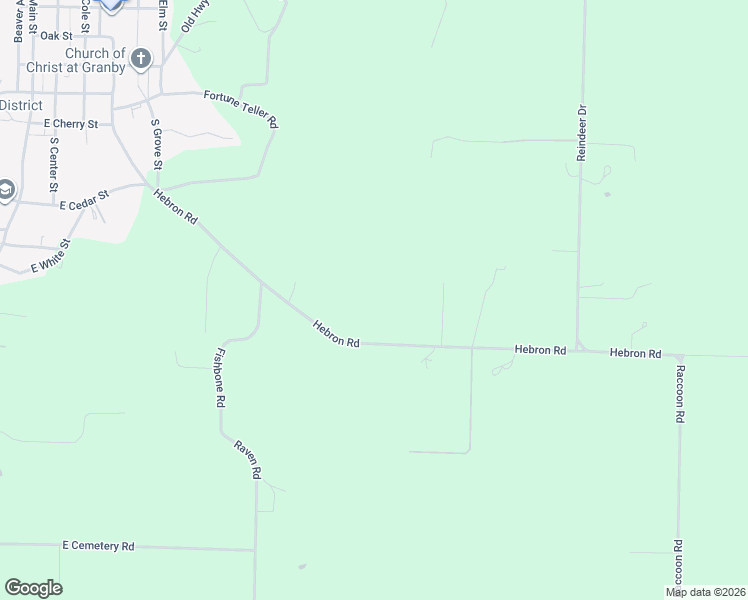 map of restaurants, bars, coffee shops, grocery stores, and more near 1849-1853 Hebron Road in Granby