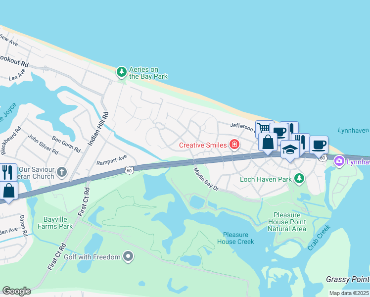map of restaurants, bars, coffee shops, grocery stores, and more near 3933 Shady Oaks Drive in Virginia Beach