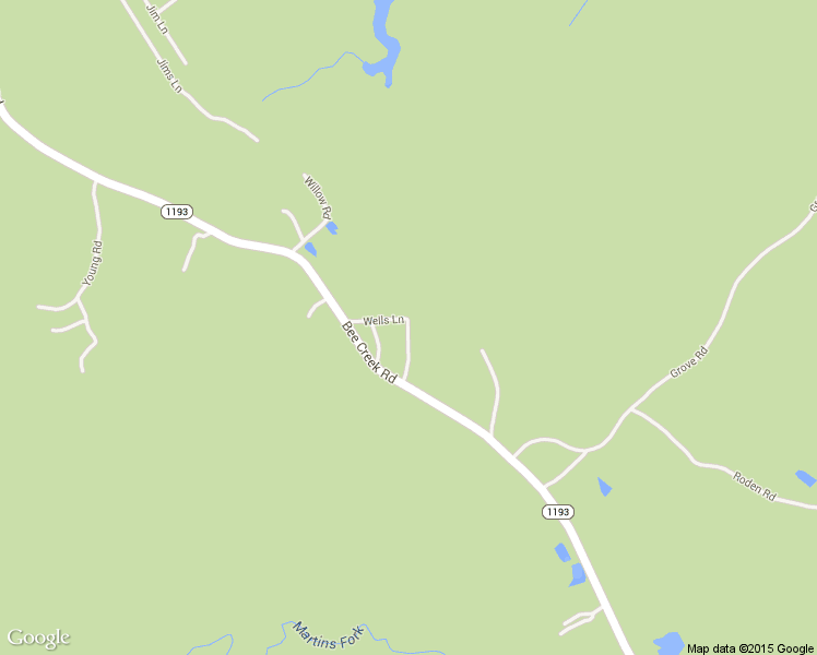 map of restaurants, bars, coffee shops, grocery stores, and more near 112 Wells Lane in Corbin