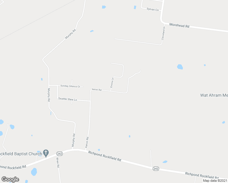 map of restaurants, bars, coffee shops, grocery stores, and more near 1098 Aaron Road in Bowling Green