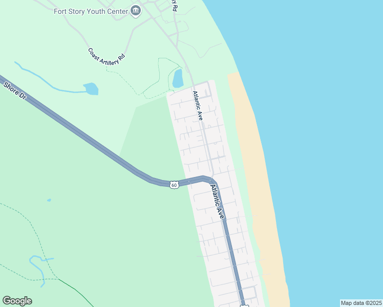 map of restaurants, bars, coffee shops, grocery stores, and more near 212 85th Street in Virginia Beach