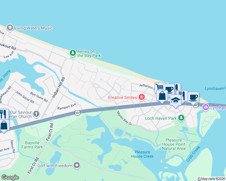 map of restaurants, bars, coffee shops, grocery stores, and more near 3933 Shady Oaks Drive in Virginia Beach
