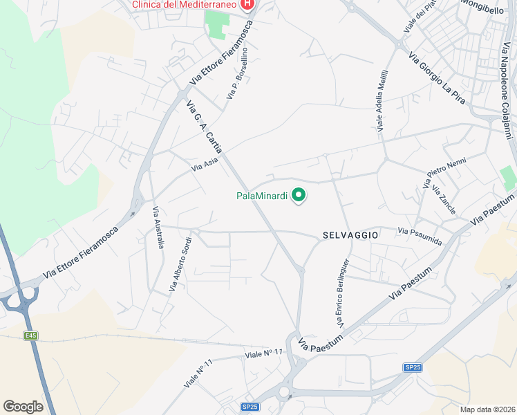 map of restaurants, bars, coffee shops, grocery stores, and more near 24 Via Professore Giorgio Cintolo in Libero consorzio comunale di Ragusa
